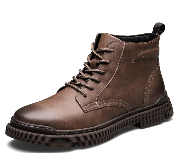 Winter Wolf Men's Boots, British Casual Boots, Men's Trendy Desert Boots