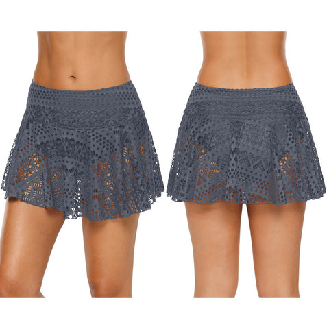 Lace swim trunks