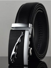 Men Automatic Buckle Leather Belts