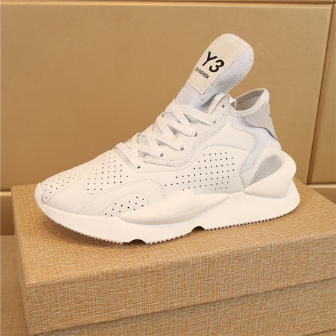 Men's Fashion Casual Leather Running Sneakers