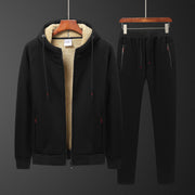 Lamb Wool Casual Sports Suit Men